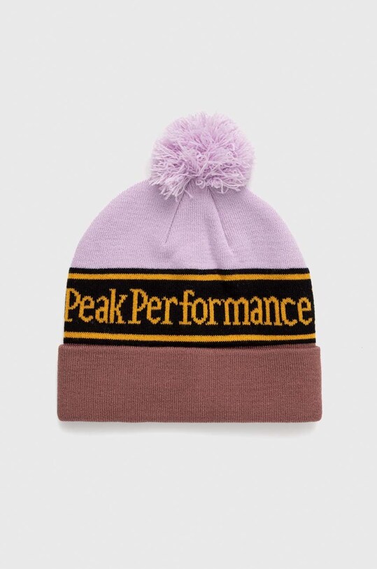 Шапка Peak Performance остальные фиолетовой G77982