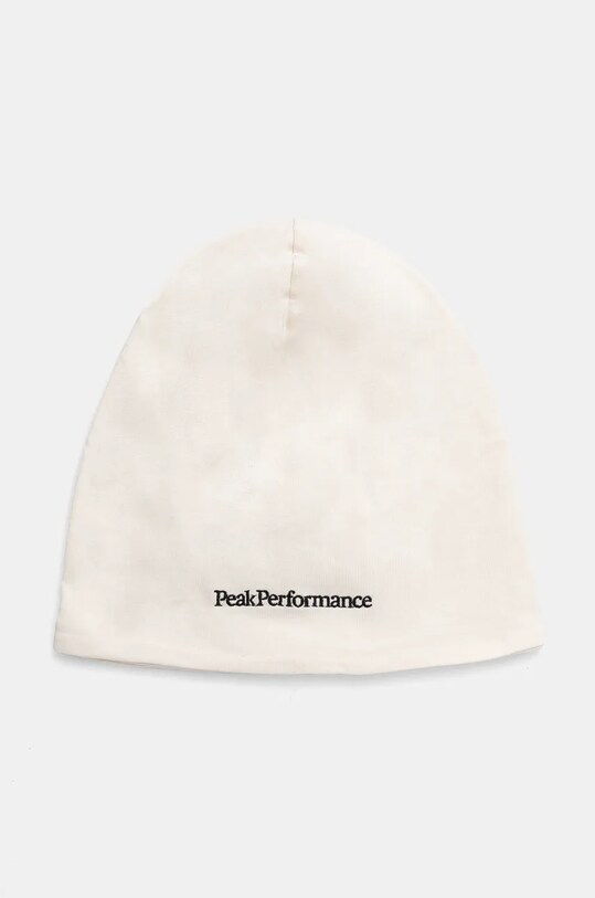 Bavlnená čiapka Peak Performance bavlna béžová G77784