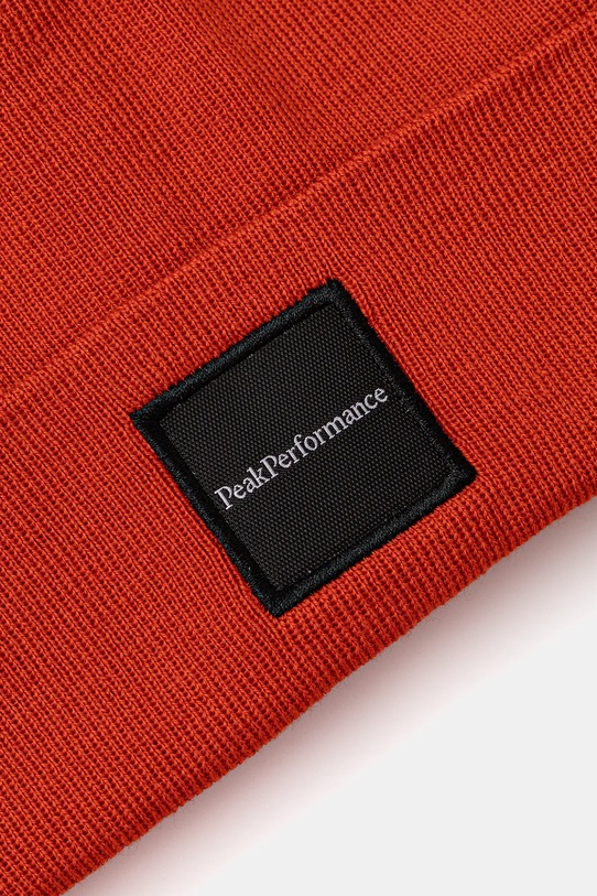 Accesorii Peak Performance pălărie din amestec de lână Switch G77781 portocaliu