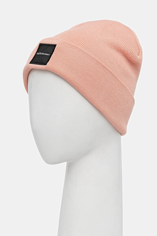 Peak Performance pălărie din amestec de lână Switch G77781 portocaliu AW25