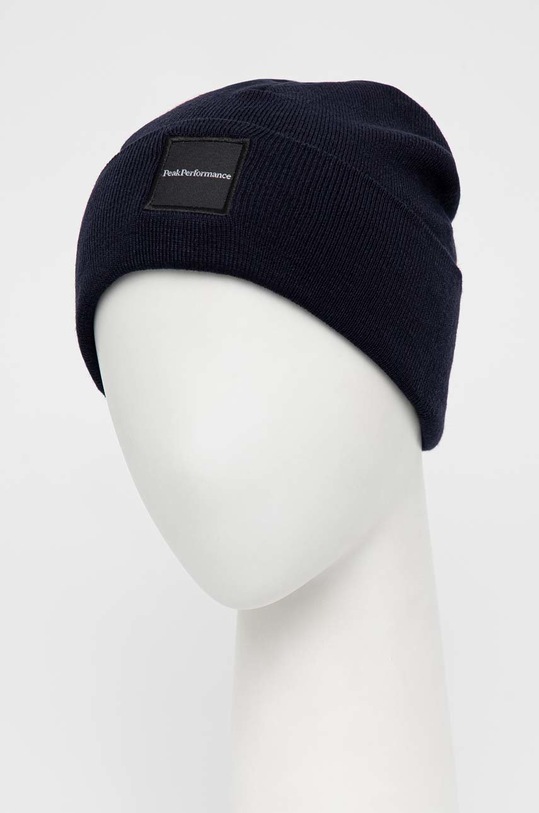 Peak Performance pălărie din amestec de lână Switch G77781 bleumarin AW25