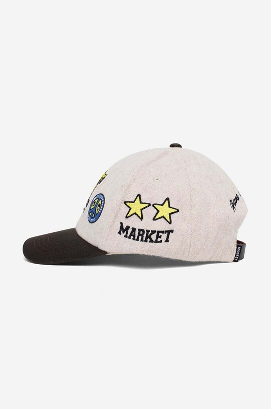 Doplnky Vlnený šilt Market State Champs Hat 390000172 béžová