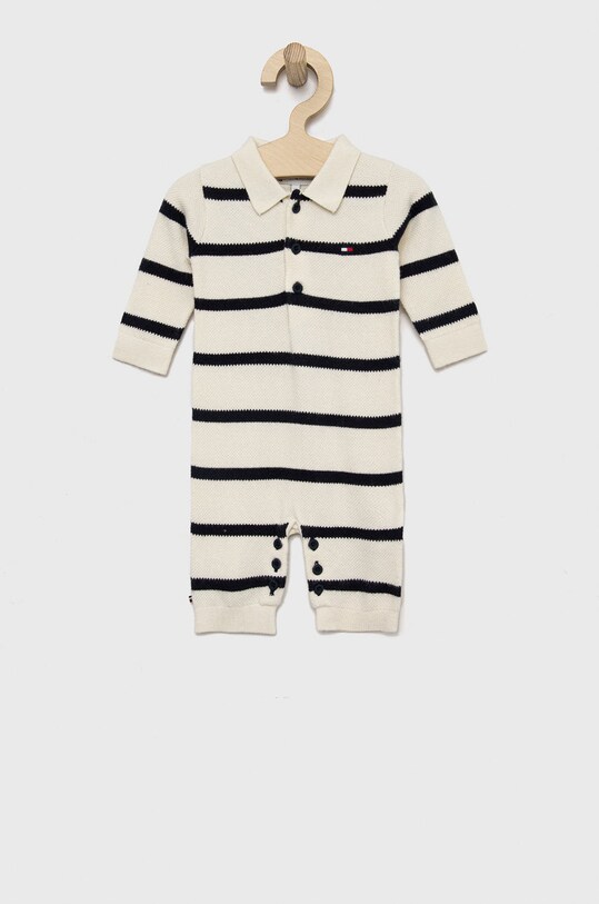 Σετ μωρού Tommy Hilfiger KN0KN01506.9BYY μπεζ AW22