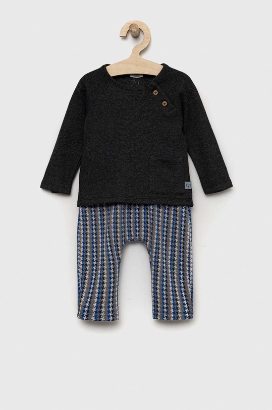 United Colors of Benetton baba szett sima kék 3EPGA101G.W