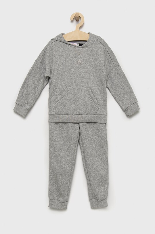 adidas trening copii tricotaj gri HN3487