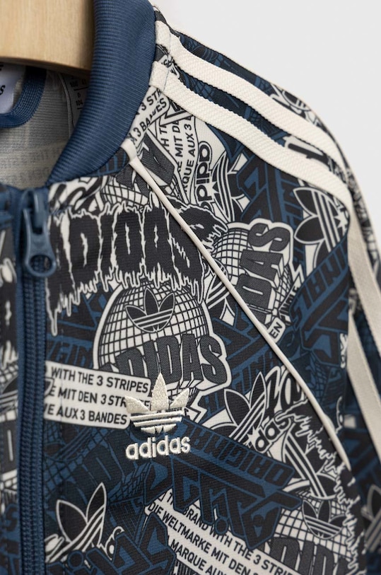 Chłopiec adidas Originals dres dziecięcy HK0402 granatowy