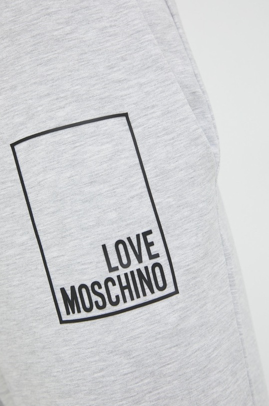 Love Moschino spodnie dresowe szary W.1.556.07.E.2374