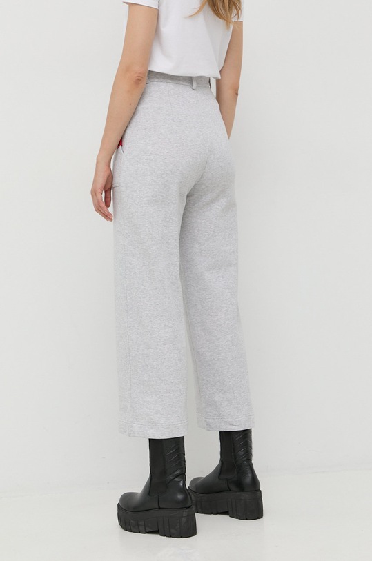 Ruházat Love Moschino pamut nadrág W.1.608.80.M.4055 szürke