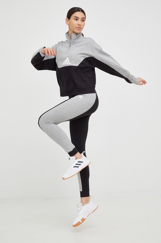 adidas Performance melegítő szett melanzs szürke HK0458