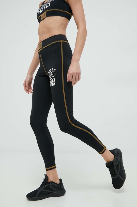 LaBellaMafia top i legginsy treningowe Boxer LB.25377 czarny
