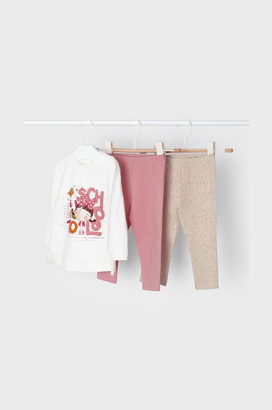 Mayoral komplet dziecięcy nadruk różowy 2731.4J.BABY