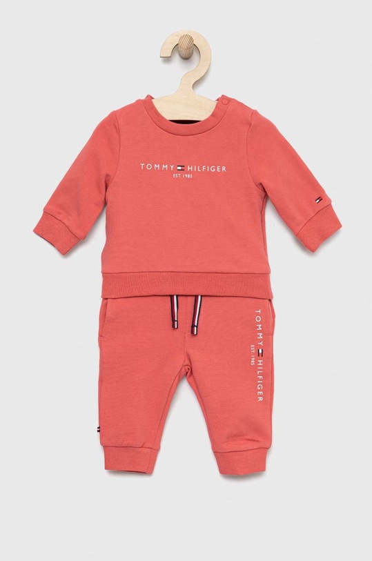 Детский комплект Tommy Hilfiger с эластаном розовый KN0KN01357.G.9BYY