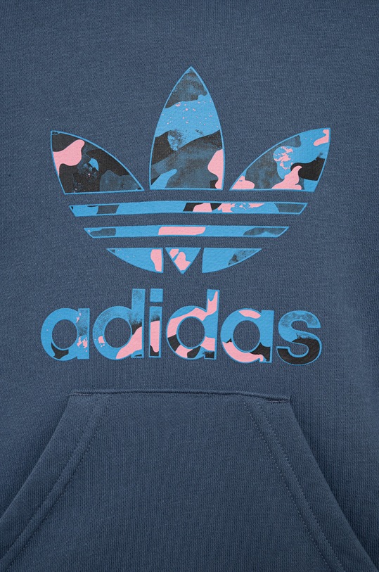 DÍVKA Dětská tepláková souprava adidas Originals HK0330 fialová