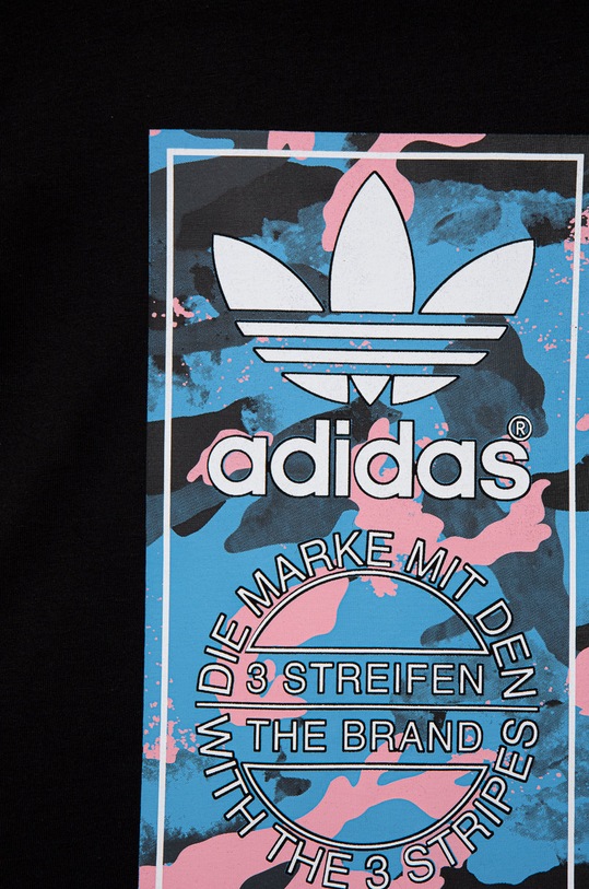Dziewczynka adidas Originals komplet bawełniany dziecięcy HK0332 czarny