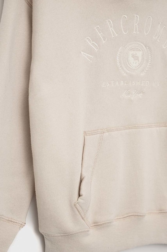 Deklice Otroška mikica Abercrombie & Fitch KI252.2800 bež