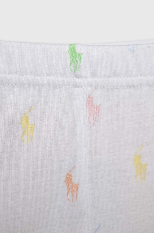 Памучна пижама Polo Ralph Lauren бял 4P0035