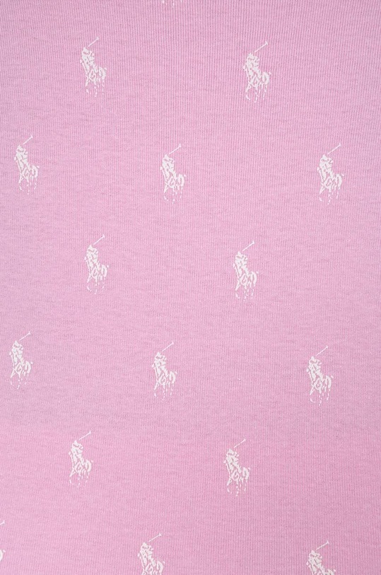 Polo Ralph Lauren piżama bawełniana różowy 4P0035
