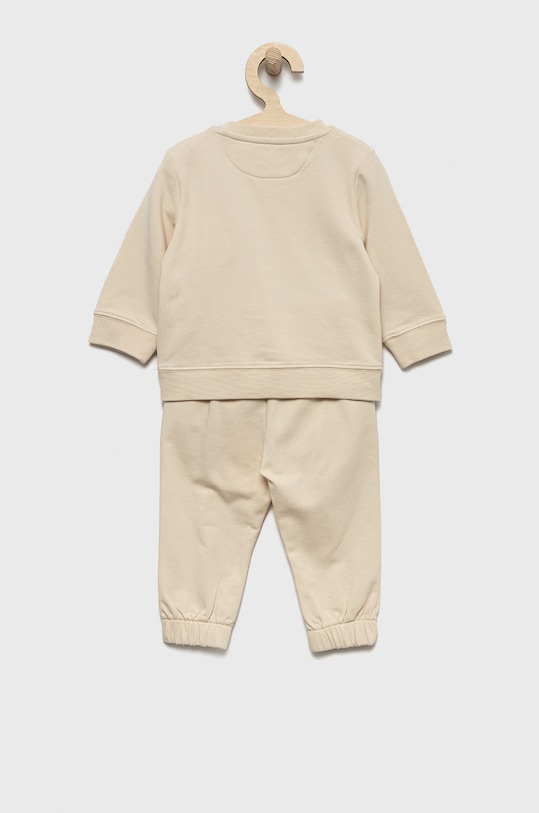 Dětská tepláková souprava Calvin Klein Jeans IN0IN00017.9BYY béžová AW22