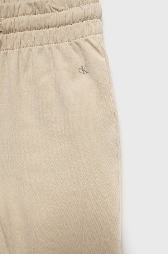 Dětská tepláková souprava Calvin Klein Jeans béžová IN0IN00017.9BYY