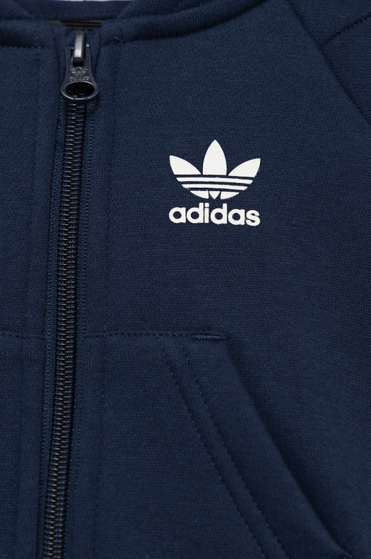 CHLAPEC Dětská tepláková souprava adidas Originals HL2209 námořnická modř