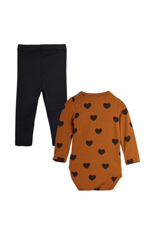 Komplet za dojenčka Mini Rodini 1000011300 rjava AW22