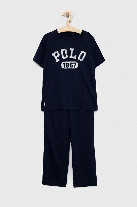 Polo Ralph Lauren piżama dziecięca melanż granatowy 9P0028