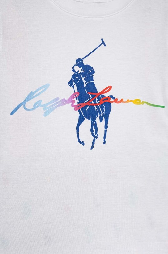 Мальчик Детская хлопковая пижама Polo Ralph Lauren 4P0037 серый