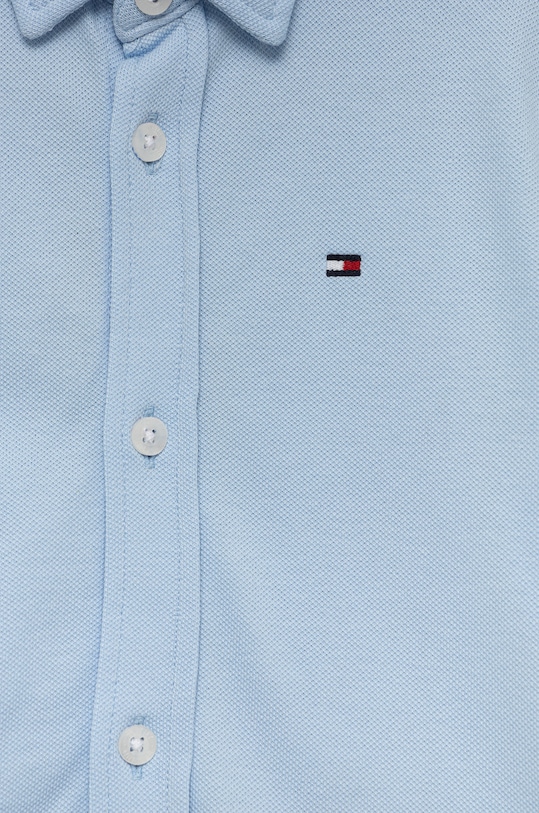 Chłopiec Tommy Hilfiger koszula dziecięca KB0KB07507.9BYY niebieski