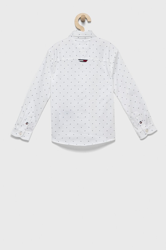 Tommy Hilfiger koszula bawełniana dziecięca KB0KB07511.9BYY biały AW22