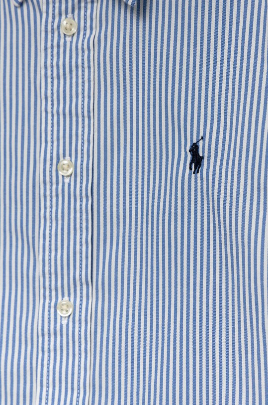 Chlapec Detská bavlnená košeľa Polo Ralph Lauren 322819240001 modrá