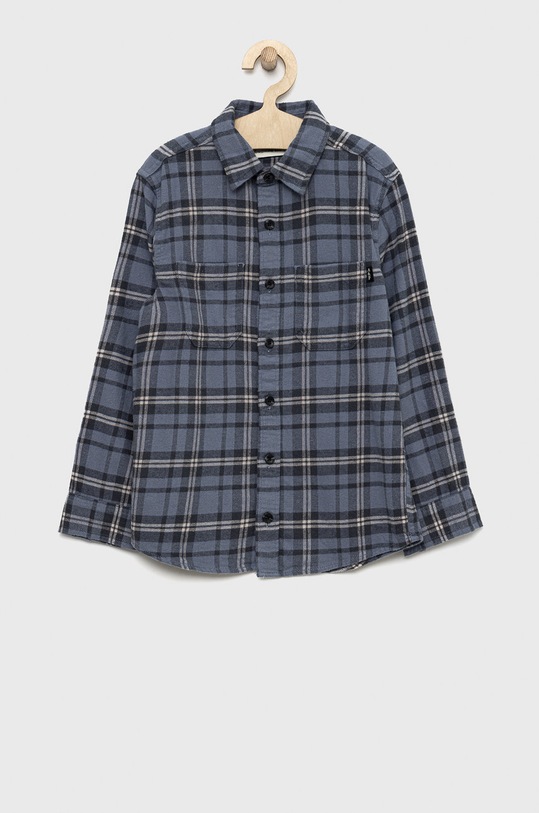 Abercrombie & Fitch camasa de bumbac pentru copii lung albastru KI225.2520