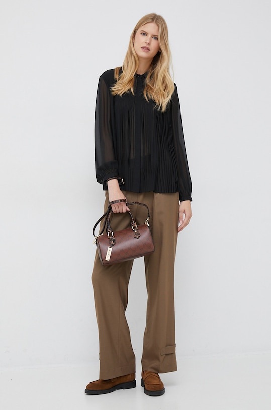 Emporio Armani camasa H3NC2G.C9906 negru AW22