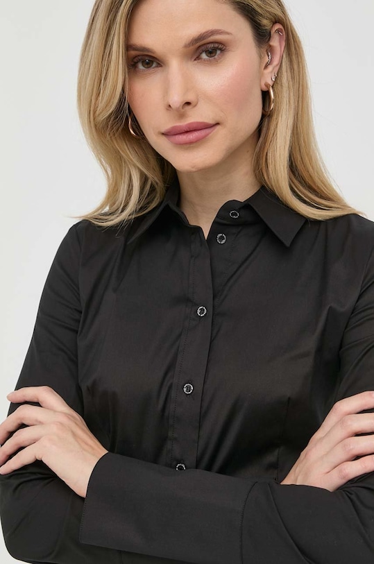 Patrizia Pepe koszula czarny CC0356.A01