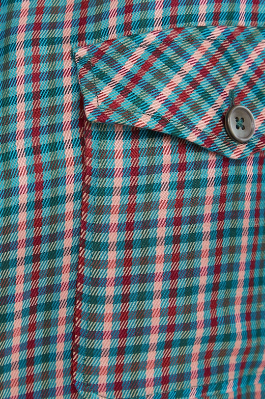 PS Paul Smith koszula z domieszką lnu W2R.300B.J30915 multicolor AW22