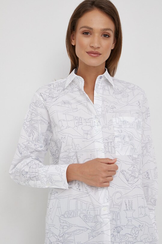 PS Paul Smith koszula bawełniana W2R.257B.J30959 biały