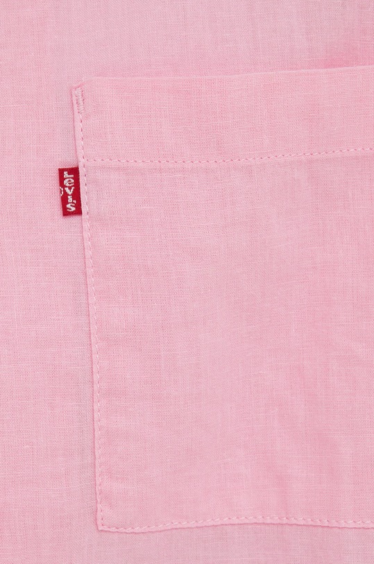 Lanena srajca Levi's A3355.0006 roza