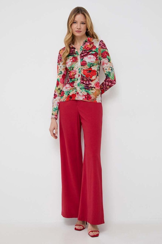 Guess koszula SHIRRED W2BP43.KBEM0 multicolor AW23