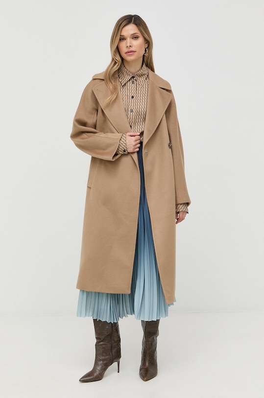 Odzież Victoria Beckham koszula 1322WSH003853A beżowy