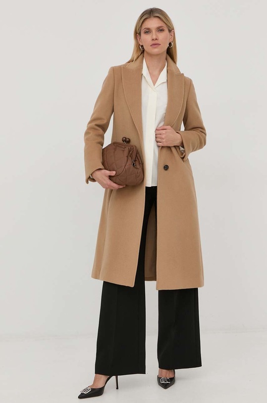 Weekend Max Mara koszula 51160126600 beżowy AW22