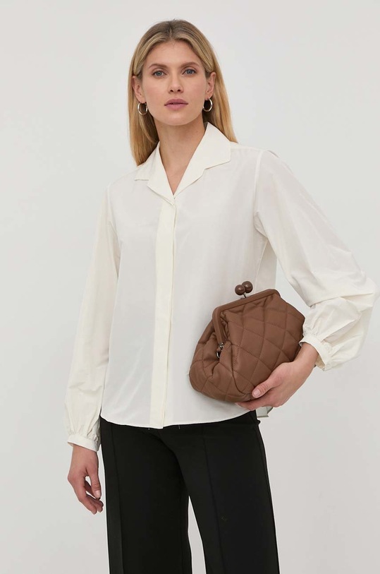Odzież Weekend Max Mara koszula 51160126600 beżowy