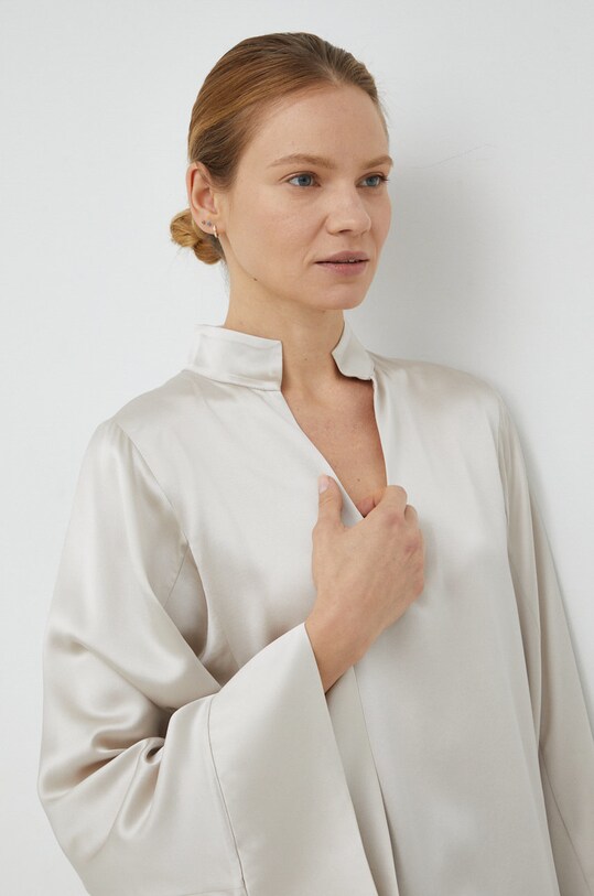 Блузка By Malene Birger Lomaria бежевий Q70365009