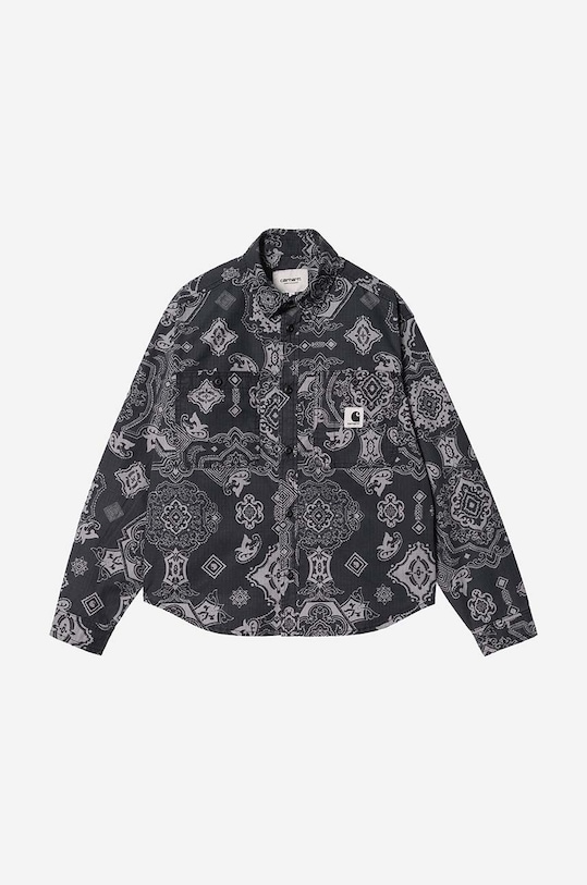 Carhartt WIP cotton shirt gray I030760