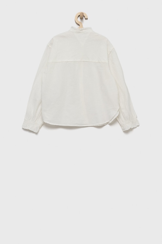 Tommy Hilfiger koszula bawełniana dziecięca KG0KG06770.9BYY biały AW22