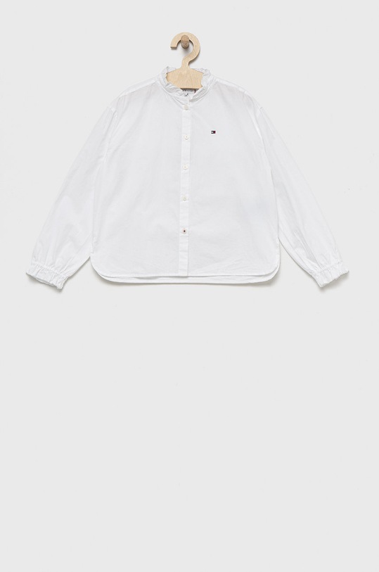 Tommy Hilfiger gyerek ing pamutból pamut fehér KG0KG06933.9BYY