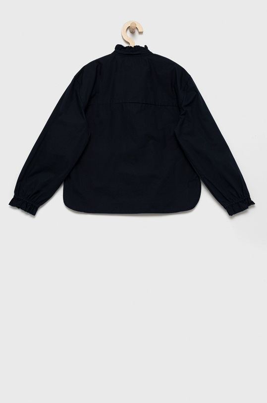 Παιδικό βαμβακερό πουκάμισο Tommy Hilfiger KG0KG06933.9BYY σκούρο μπλε AW22