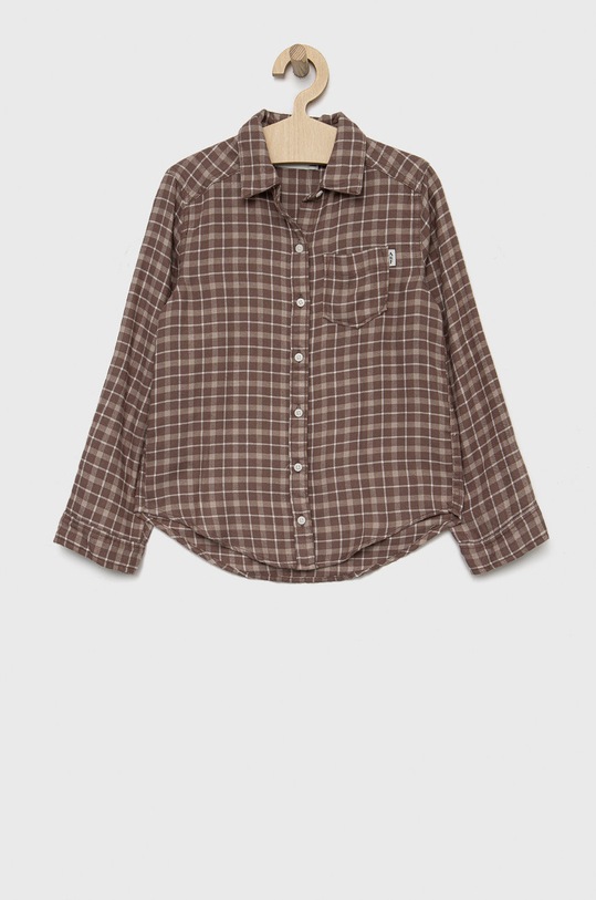 Abercrombie & Fitch koszula dziecięca pozostałe brązowy KI240.2409