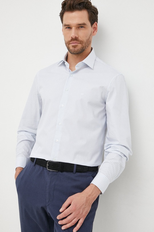Košile Calvin Klein slim modrá K10K109965.9BYY
