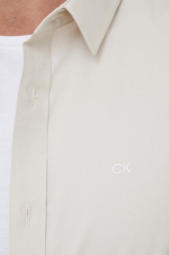 Košeľa Calvin Klein K10K110856.9BYY béžová SS25