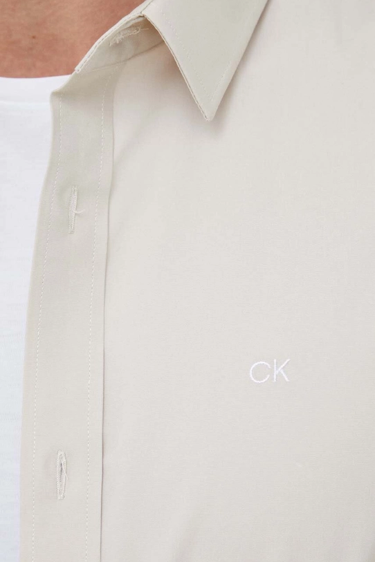 Calvin Klein koszula K10K110856.9BYY beżowy SS24