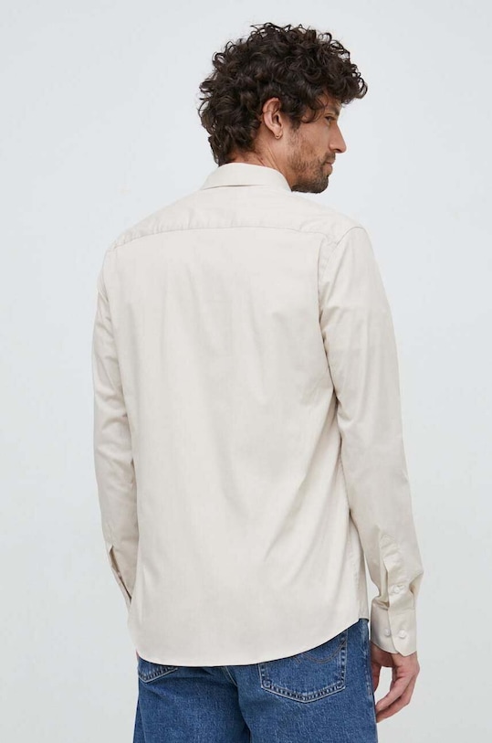 Πουκάμισο Calvin Klein μπεζ K10K110856.9BYY